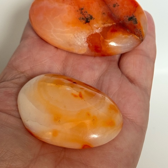 Carnelian Palm Stone Bundle - Picture 2 of 4